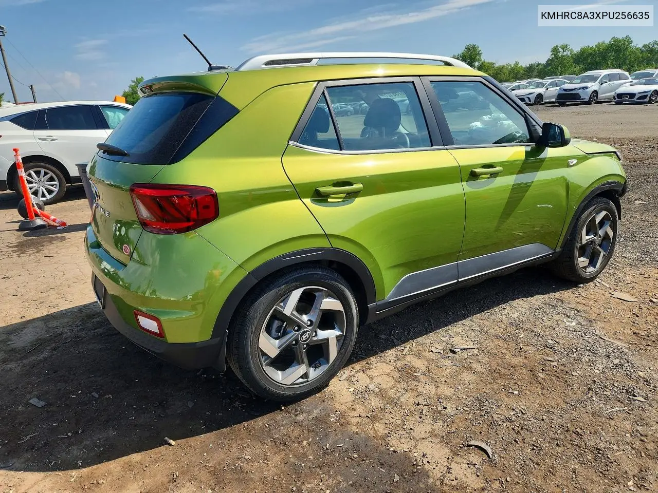 2023 Hyundai Venue Sel VIN: KMHRC8A3XPU256635 Lot: 56758106