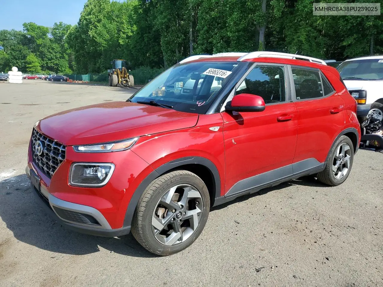 2023 Hyundai Venue Limited VIN: KMHRC8A38PU239025 Lot: 56965316