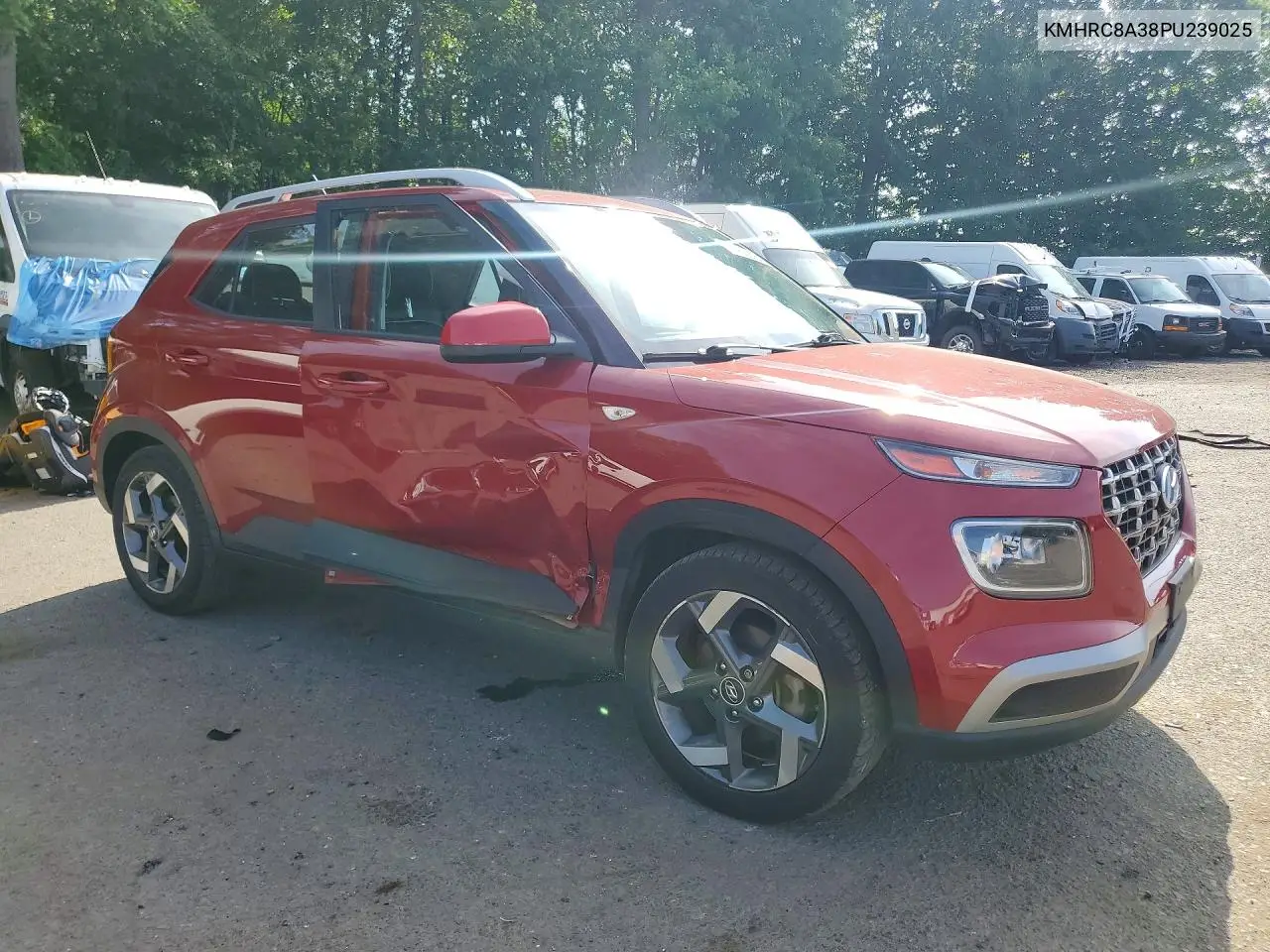 2023 Hyundai Venue Limited VIN: KMHRC8A38PU239025 Lot: 56965316
