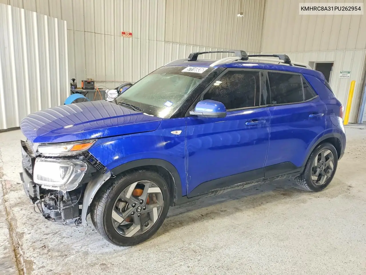2023 Hyundai Venue Sel VIN: KMHRC8A31PU262954 Lot: 57116936