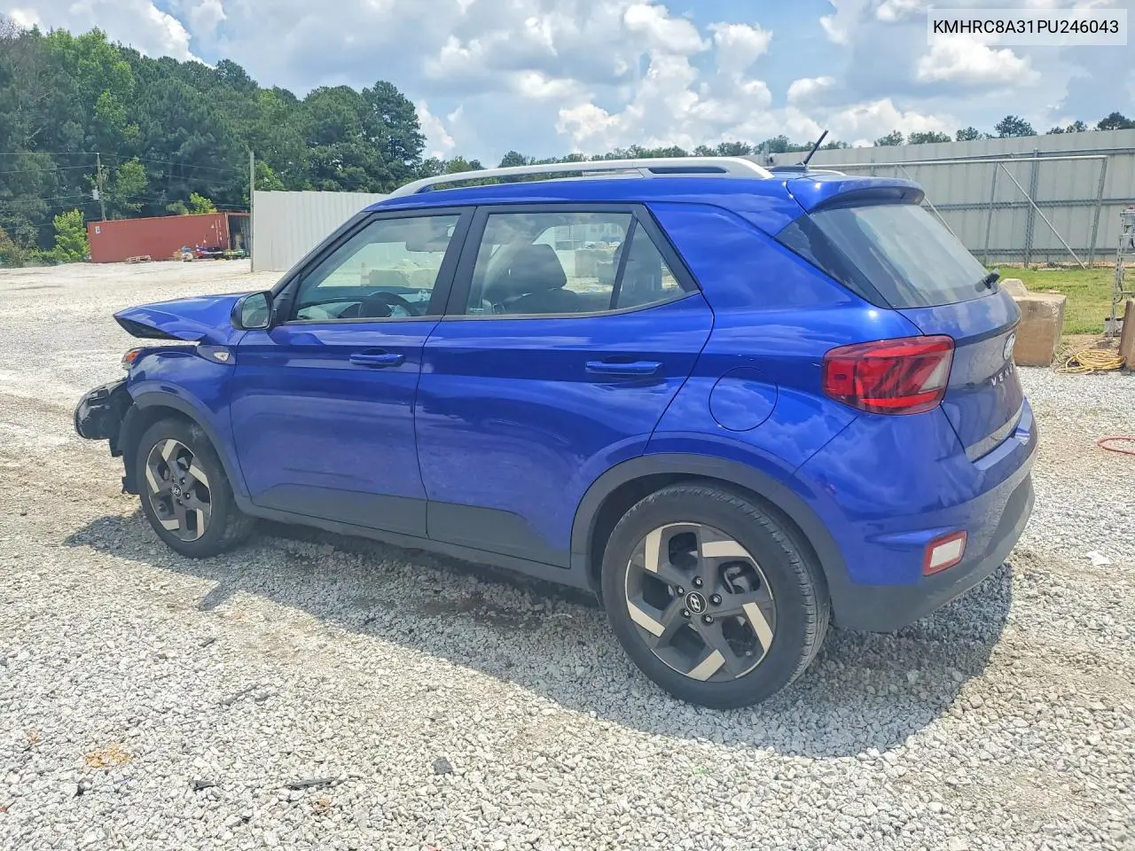 2023 Hyundai Venue Sel VIN: KMHRC8A31PU246043 Lot: 57339626