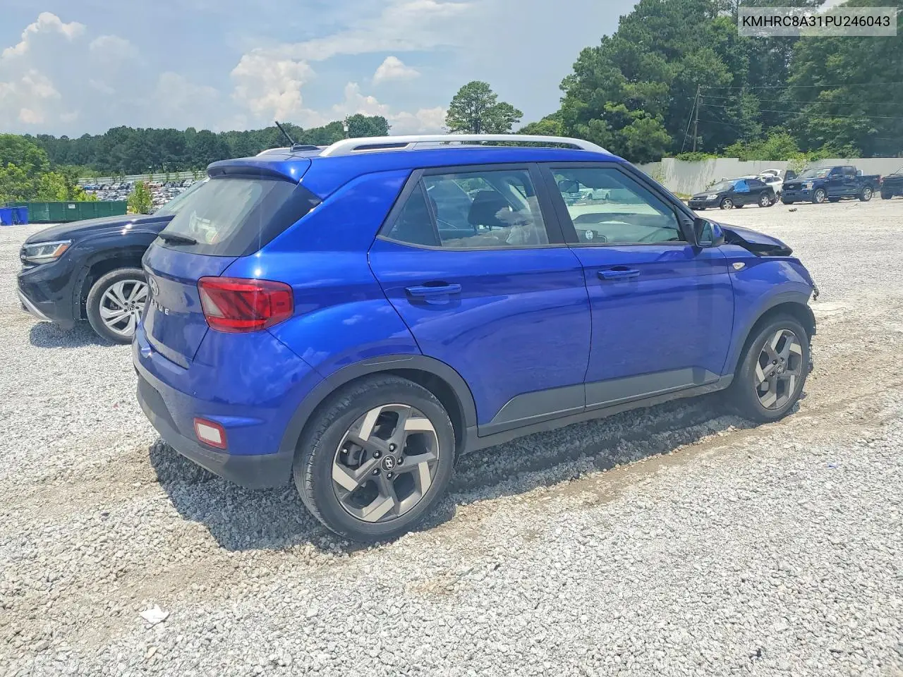 2023 Hyundai Venue Sel VIN: KMHRC8A31PU246043 Lot: 57339626