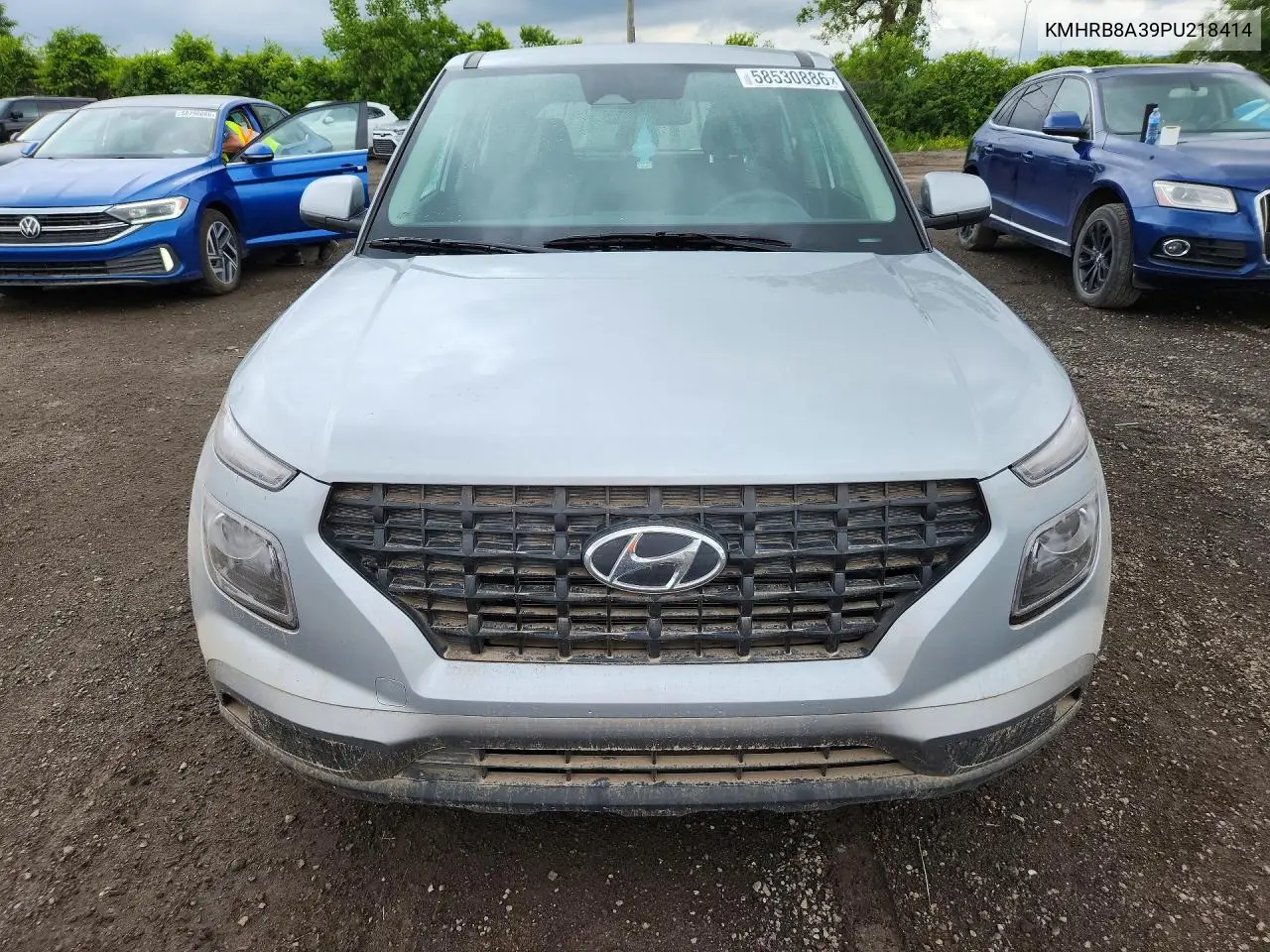 2023 Hyundai Venue Se VIN: KMHRB8A39PU218414 Lot: 58530886