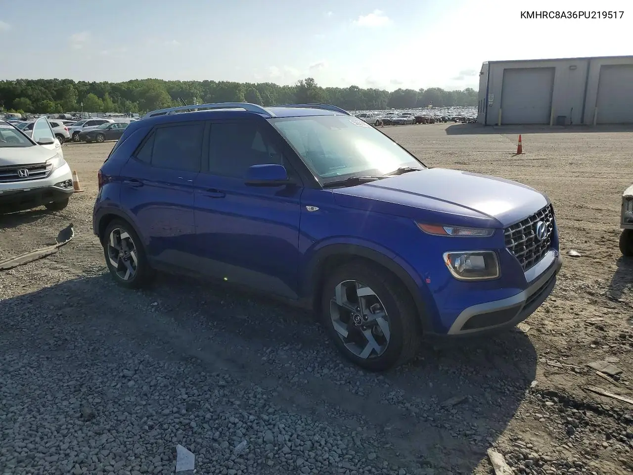 2023 Hyundai Venue Sel VIN: KMHRC8A36PU219517 Lot: 58921456