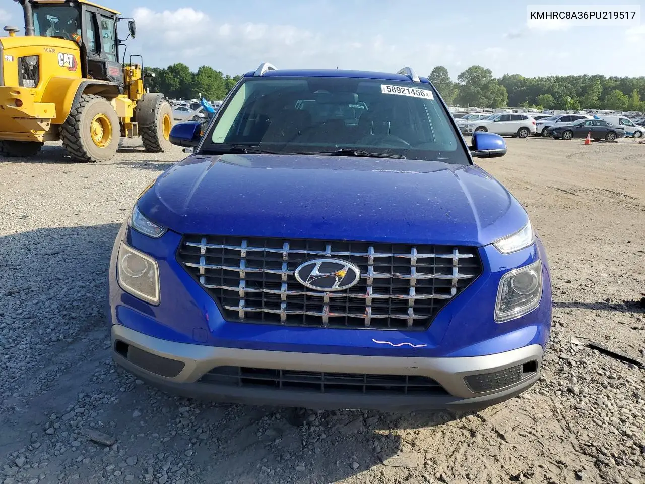 2023 Hyundai Venue Sel VIN: KMHRC8A36PU219517 Lot: 58921456