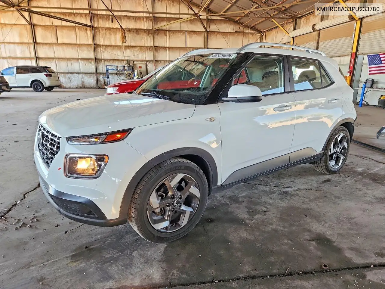 2023 Hyundai Venue Sel VIN: KMHRC8A33PU233780 Lot: 59709696