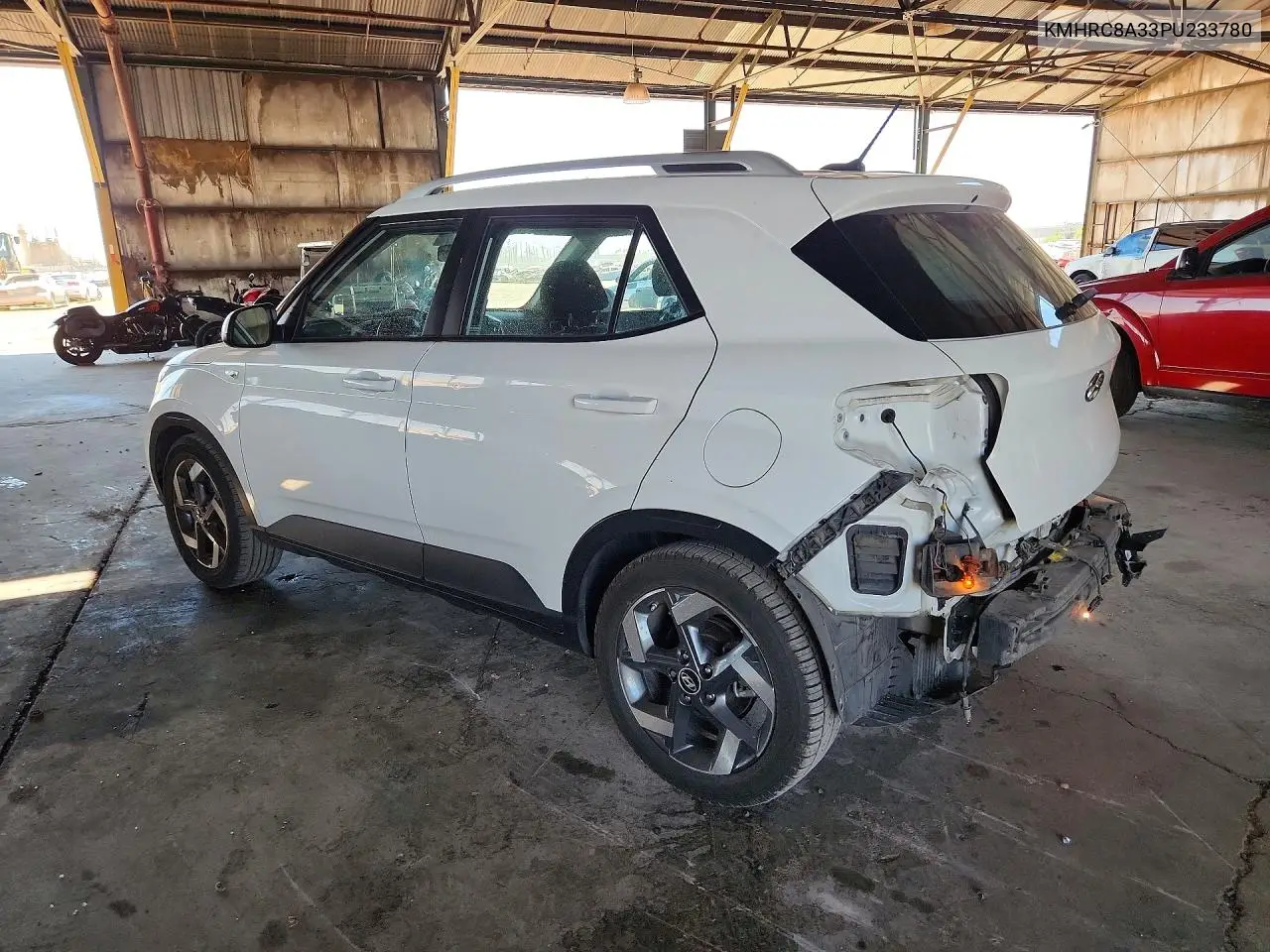 2023 Hyundai Venue Sel VIN: KMHRC8A33PU233780 Lot: 59709696