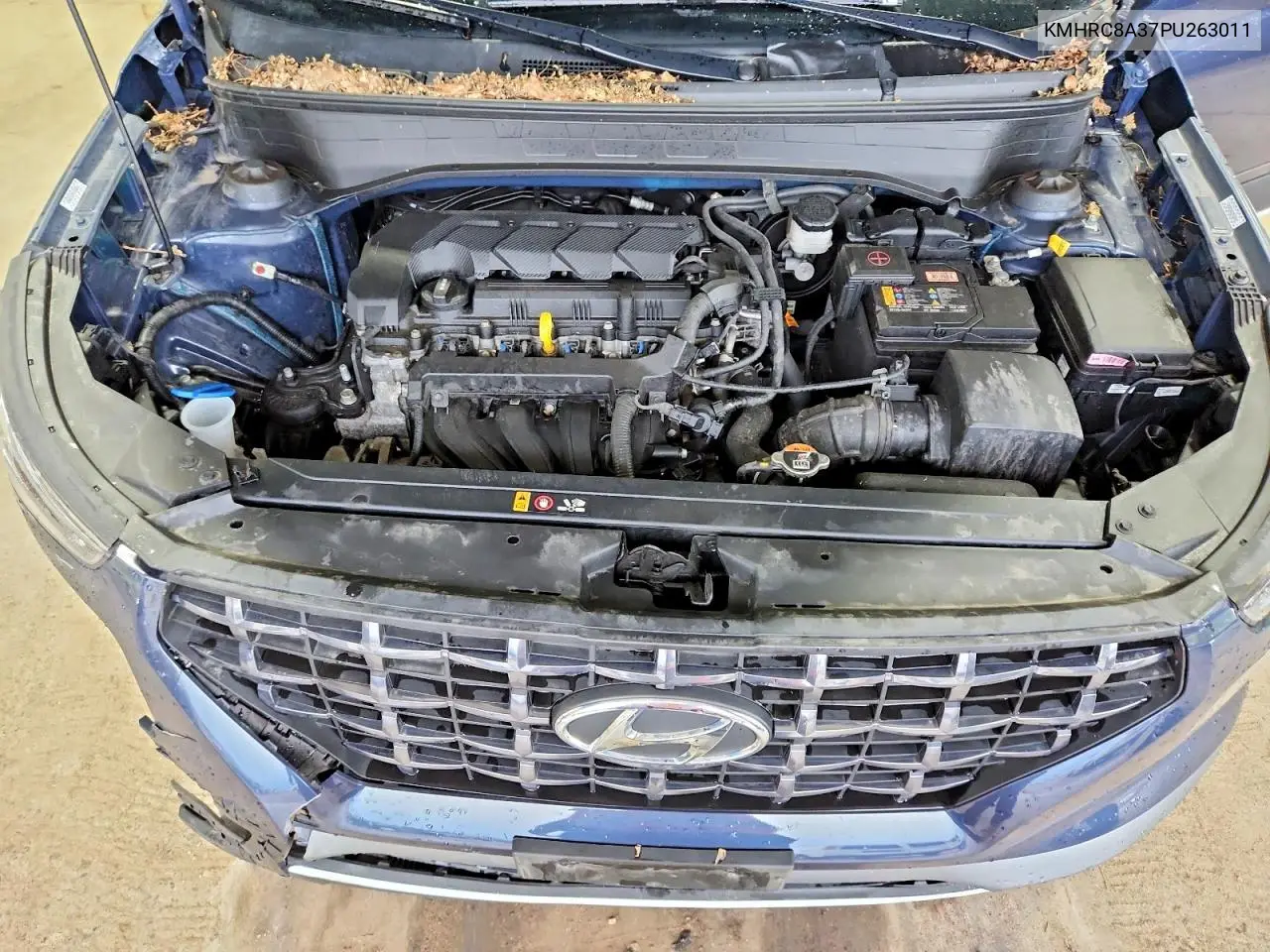 2023 Hyundai Venue Limited VIN: KMHRC8A37PU263011 Lot: 59745576