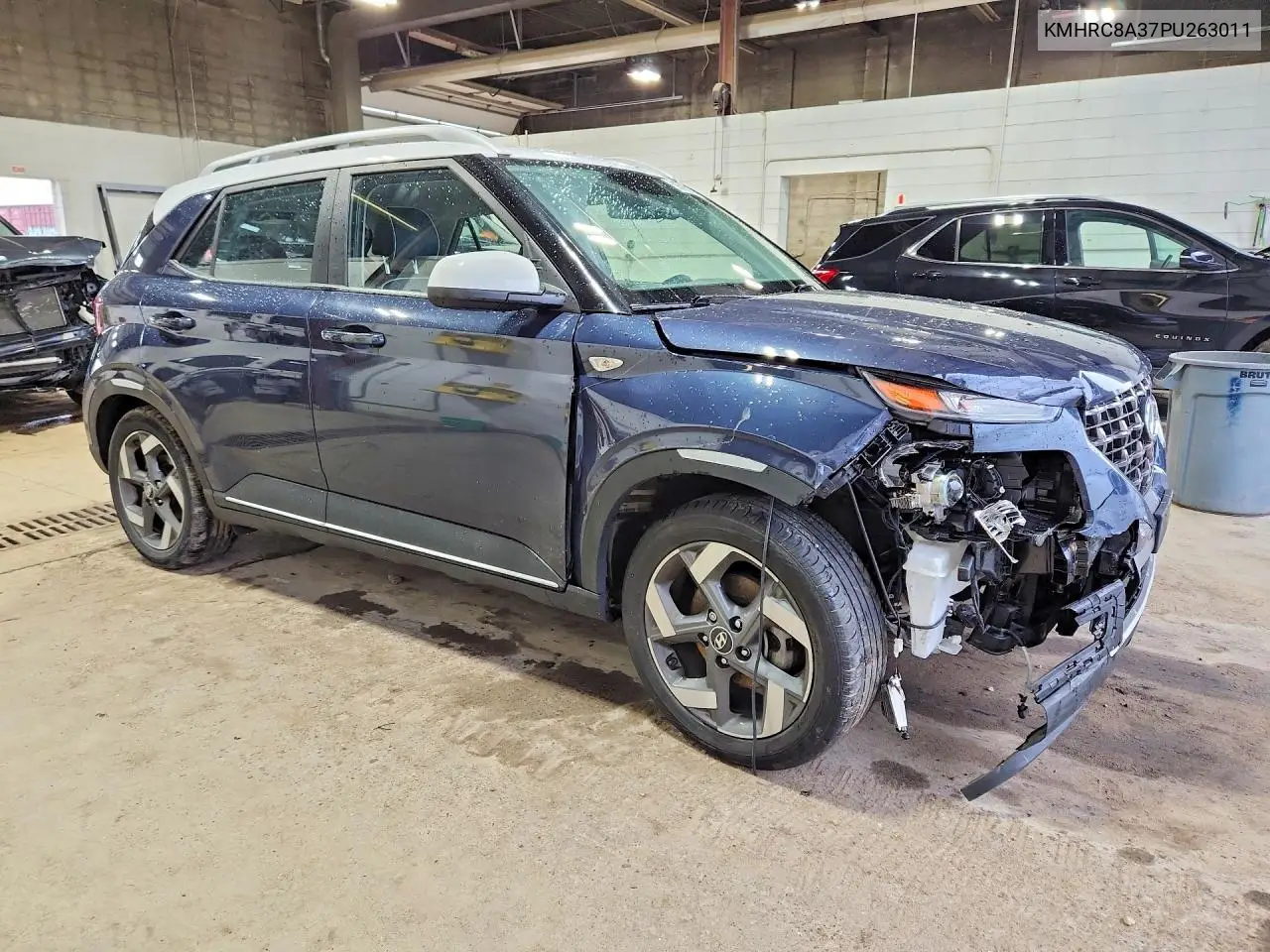 2023 Hyundai Venue Limited VIN: KMHRC8A37PU263011 Lot: 59745576