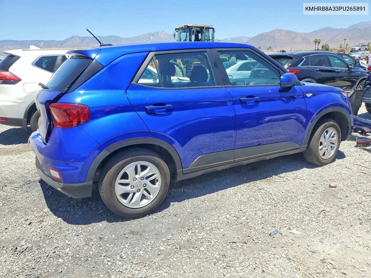 2023 Hyundai Venue Se VIN: KMHRB8A33PU265891 Lot: 60135196