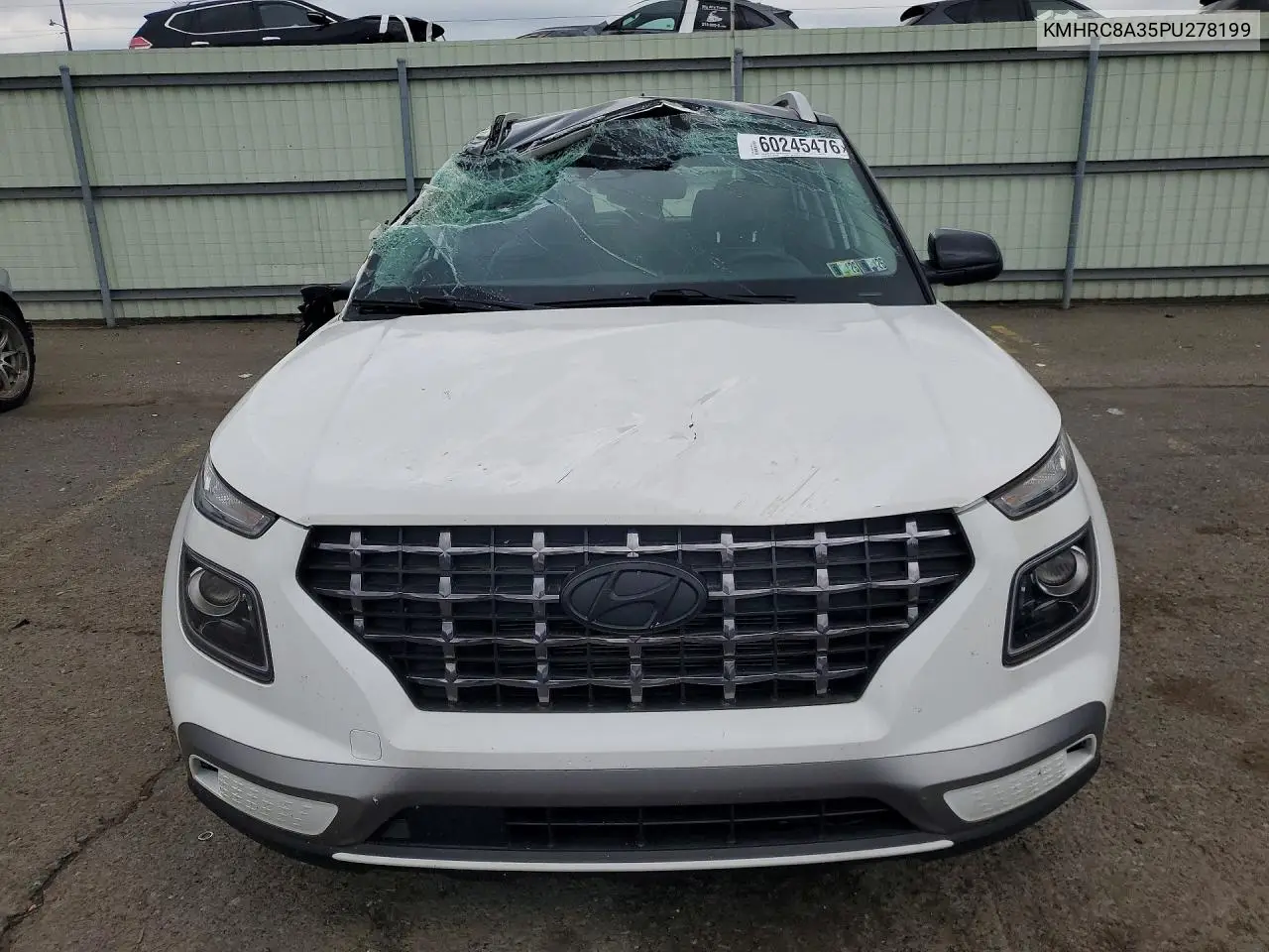 2023 Hyundai Venue Limited VIN: KMHRC8A35PU278199 Lot: 60245476