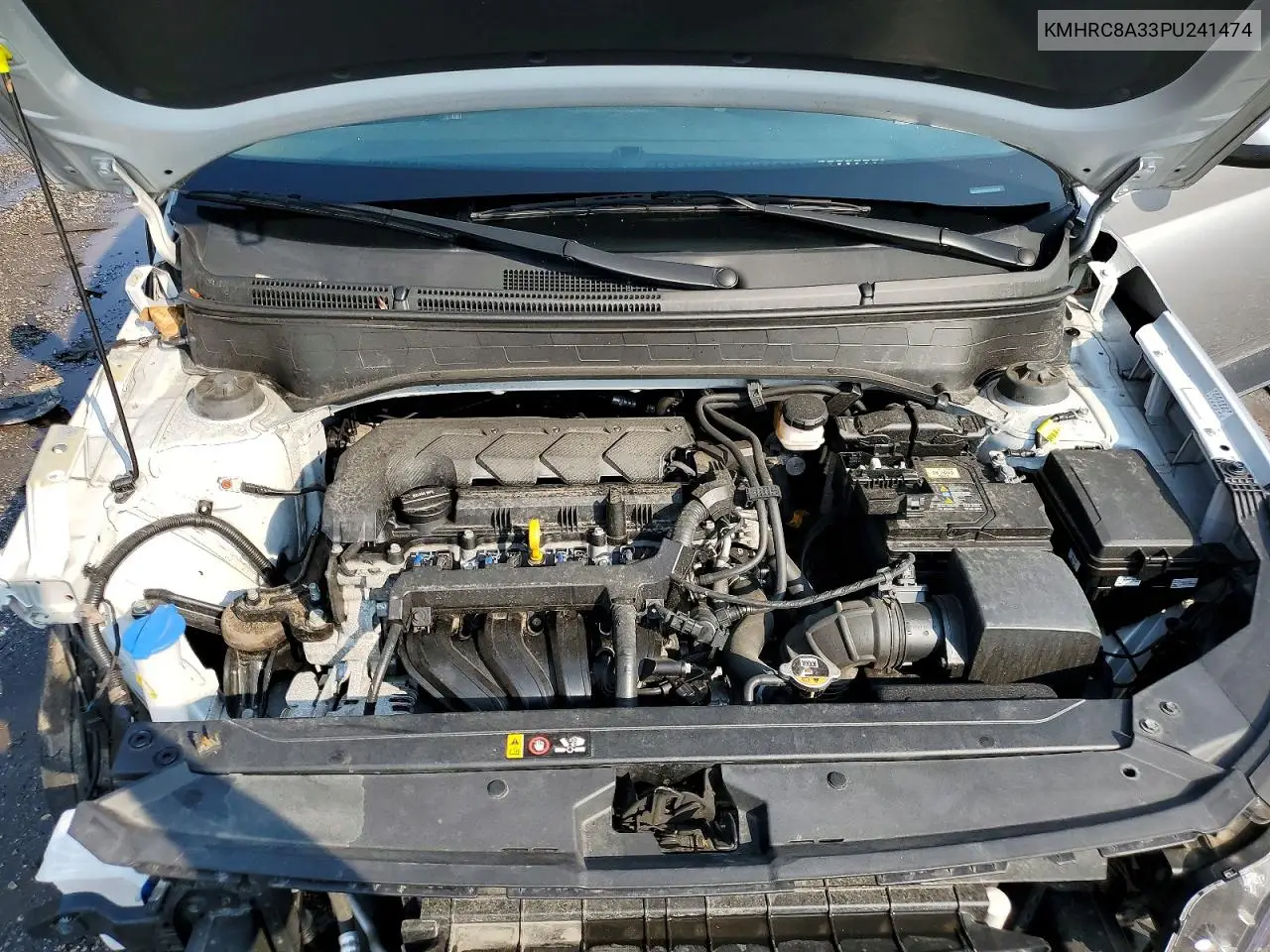2023 Hyundai Venue Sel VIN: KMHRC8A33PU241474 Lot: 60965986