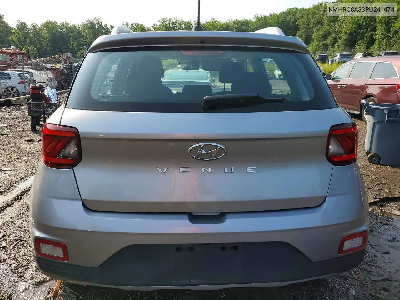 2023 Hyundai Venue Sel VIN: KMHRC8A33PU241474 Lot: 60965986