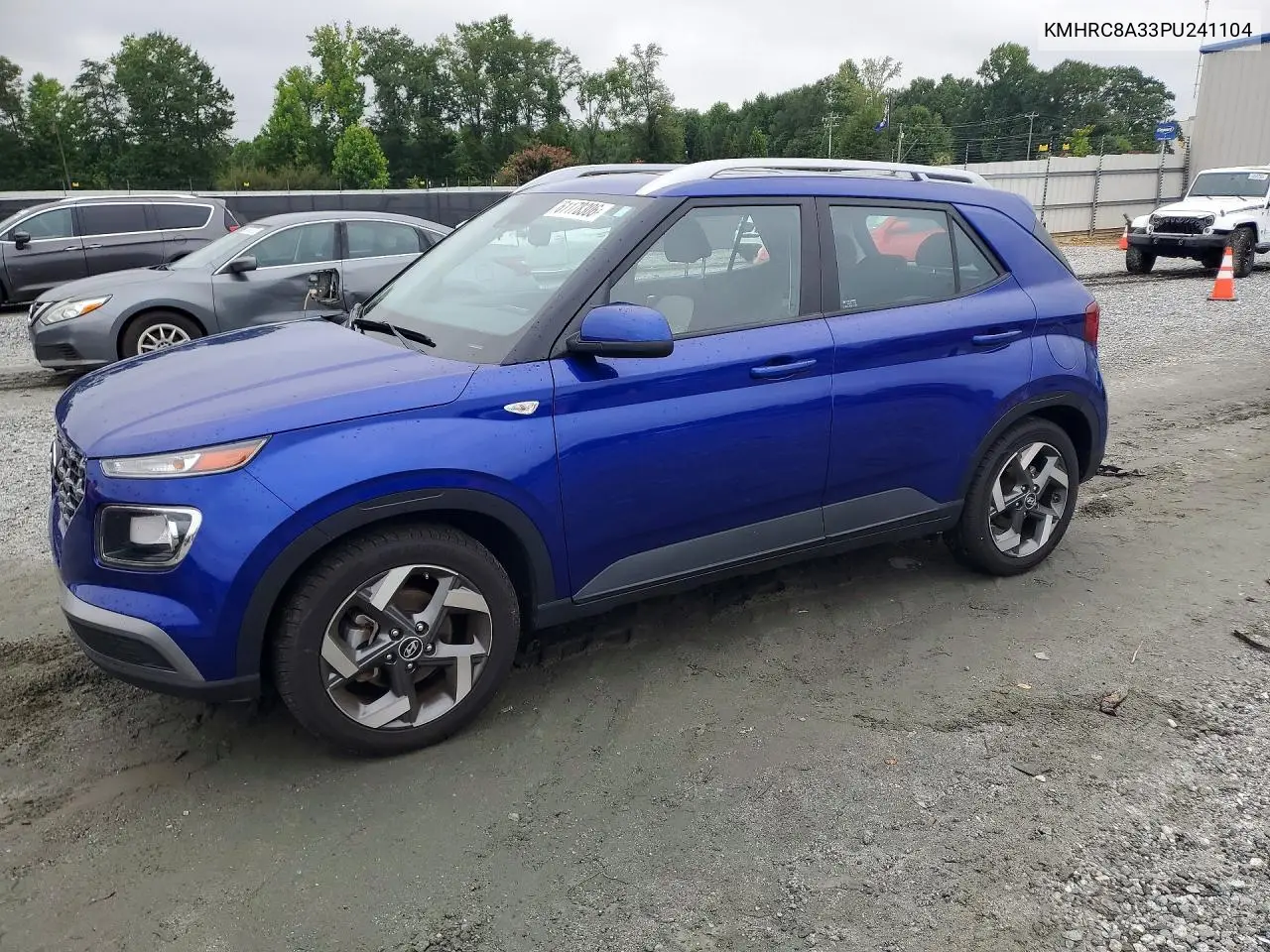 2023 Hyundai Venue Sel VIN: KMHRC8A33PU241104 Lot: 61178306