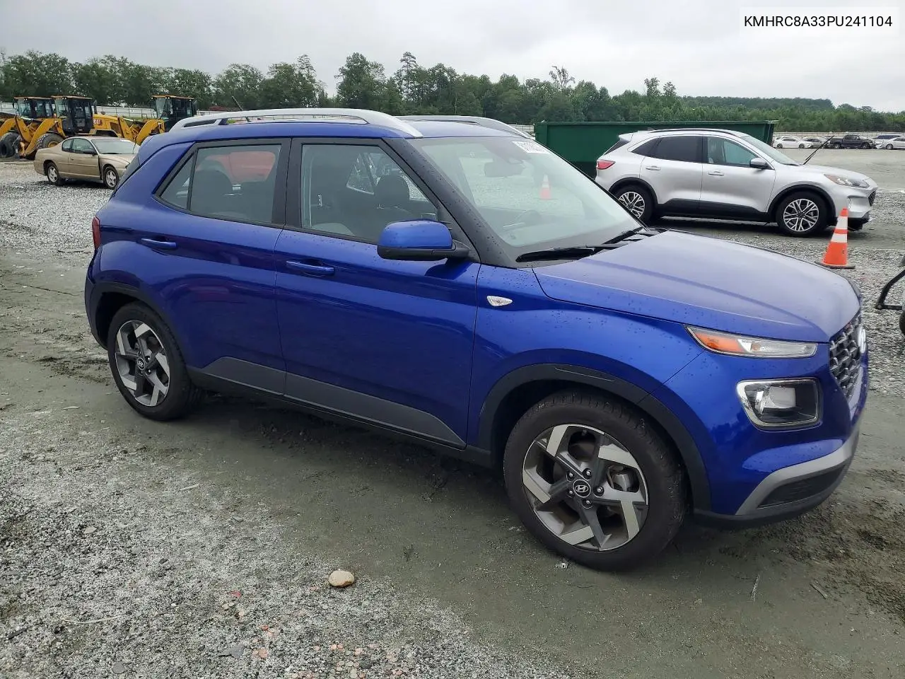 2023 Hyundai Venue Sel VIN: KMHRC8A33PU241104 Lot: 61178306