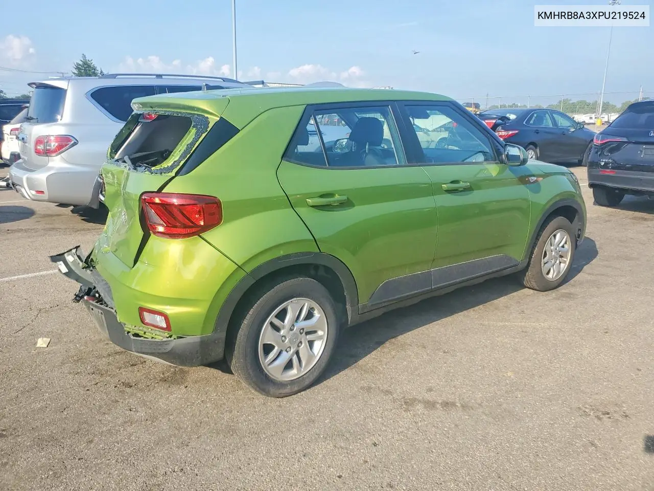 2023 Hyundai Venue Se VIN: KMHRB8A3XPU219524 Lot: 61412566
