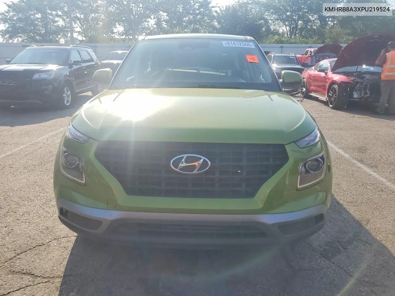2023 Hyundai Venue Se VIN: KMHRB8A3XPU219524 Lot: 61412566