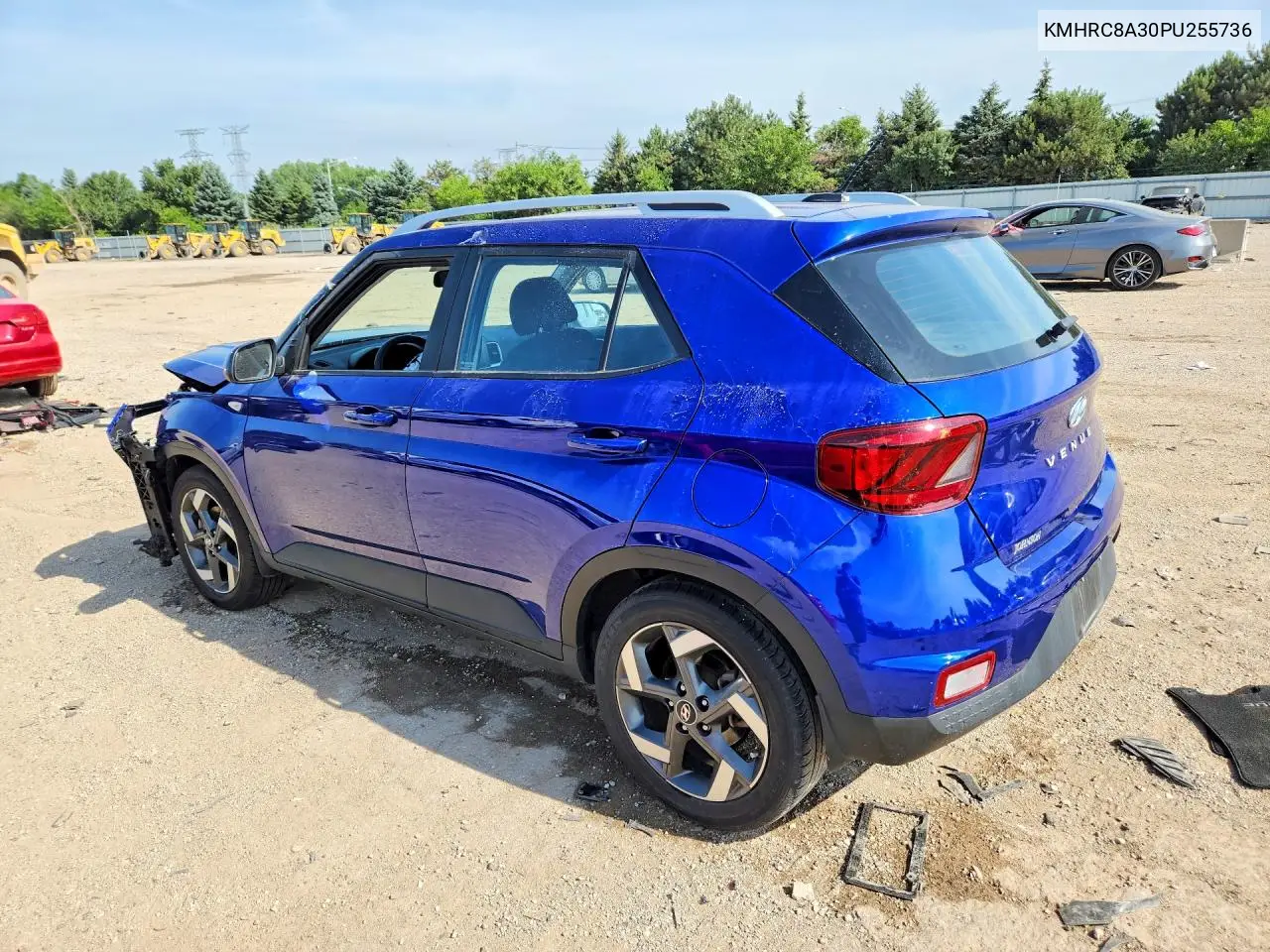 2023 Hyundai Venue Sel VIN: KMHRC8A30PU255736 Lot: 74513165