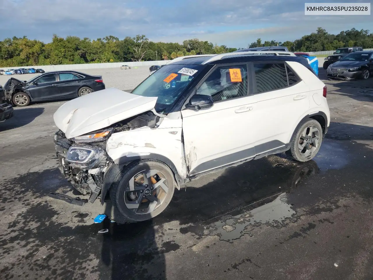 KMHRC8A35PU235028 2023 Hyundai Venue Sel