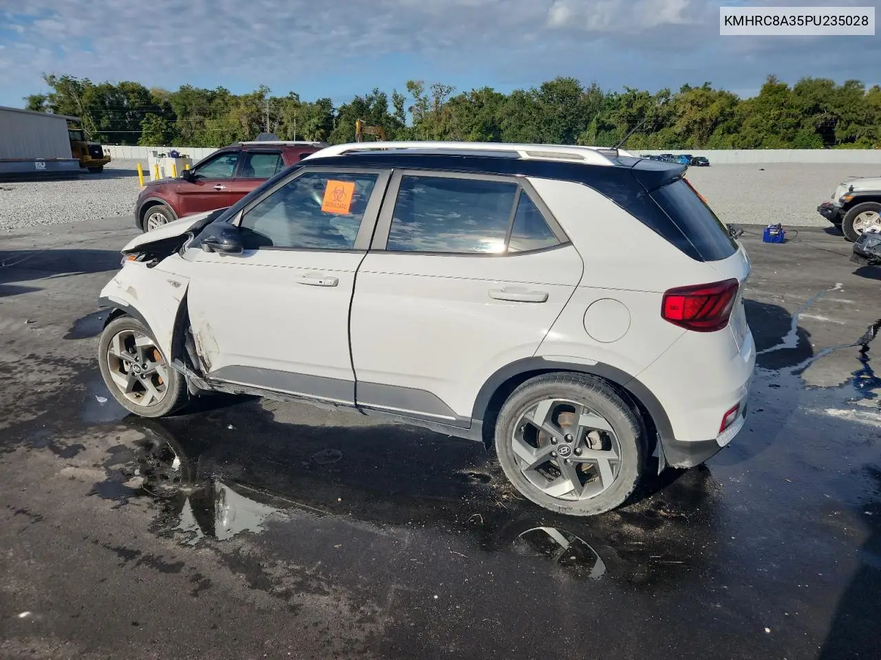 KMHRC8A35PU235028 2023 Hyundai Venue Sel