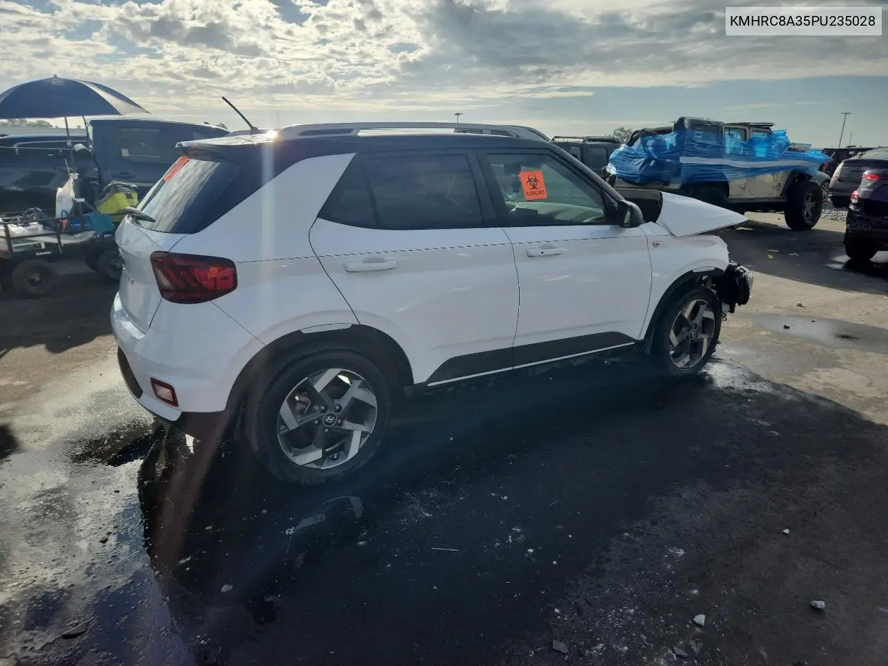 KMHRC8A35PU235028 2023 Hyundai Venue Sel