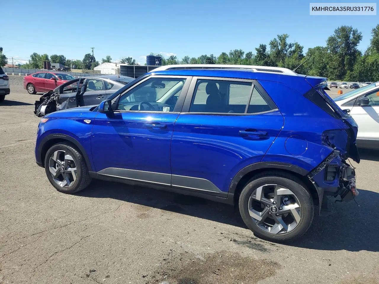 2024 Hyundai Venue Sel VIN: KMHRC8A35RU331776 Lot: 57599236