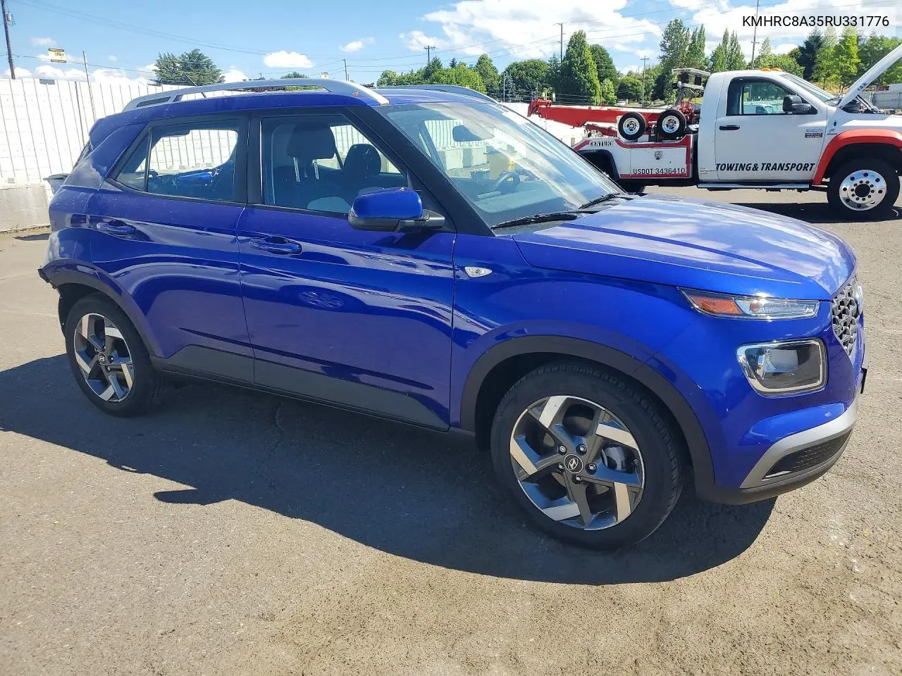 2024 Hyundai Venue Sel VIN: KMHRC8A35RU331776 Lot: 57599236