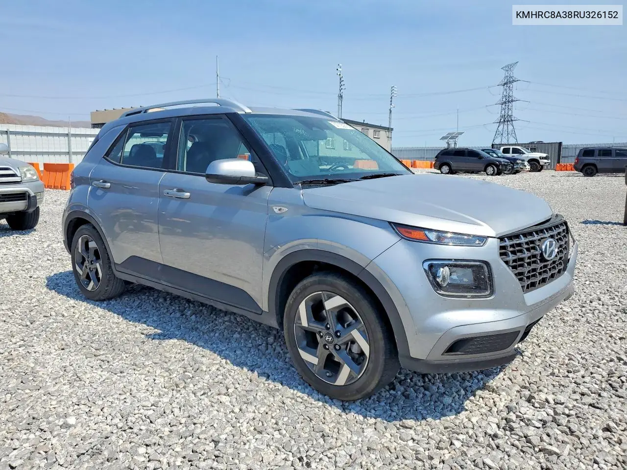 2024 Hyundai Venue Sel VIN: KMHRC8A38RU326152 Lot: 57705976