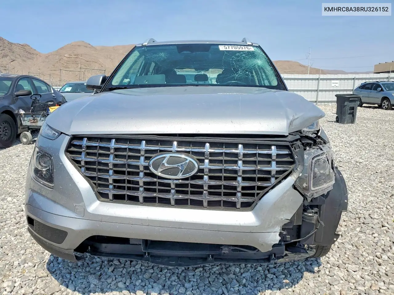 2024 Hyundai Venue Sel VIN: KMHRC8A38RU326152 Lot: 57705976