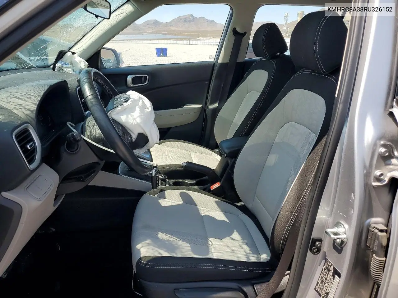 2024 Hyundai Venue Sel VIN: KMHRC8A38RU326152 Lot: 57705976