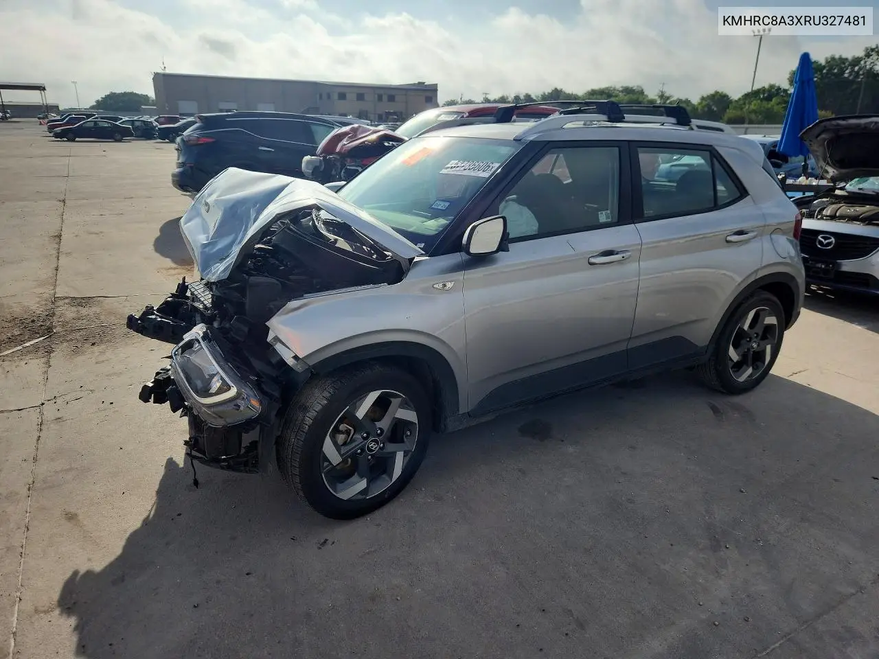 2024 Hyundai Venue Sel VIN: KMHRC8A3XRU327481 Lot: 57736606