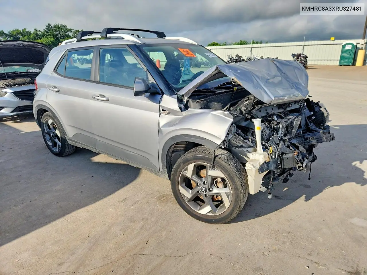 2024 Hyundai Venue Sel VIN: KMHRC8A3XRU327481 Lot: 57736606