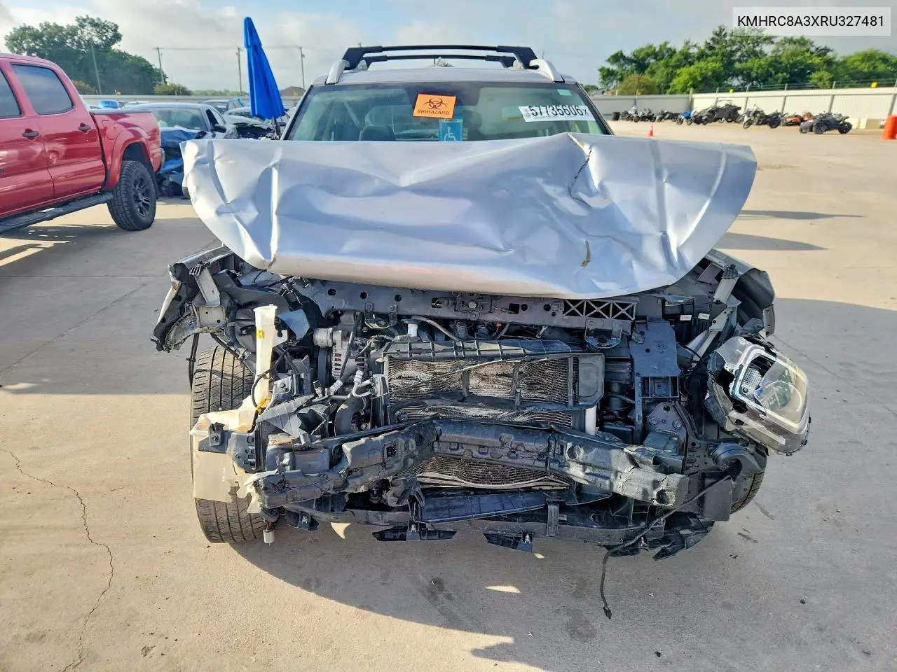 2024 Hyundai Venue Sel VIN: KMHRC8A3XRU327481 Lot: 57736606