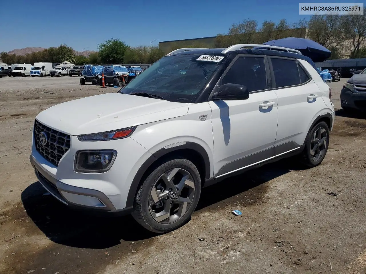 2024 Hyundai Venue Limited VIN: KMHRC8A36RU325971 Lot: 58309986