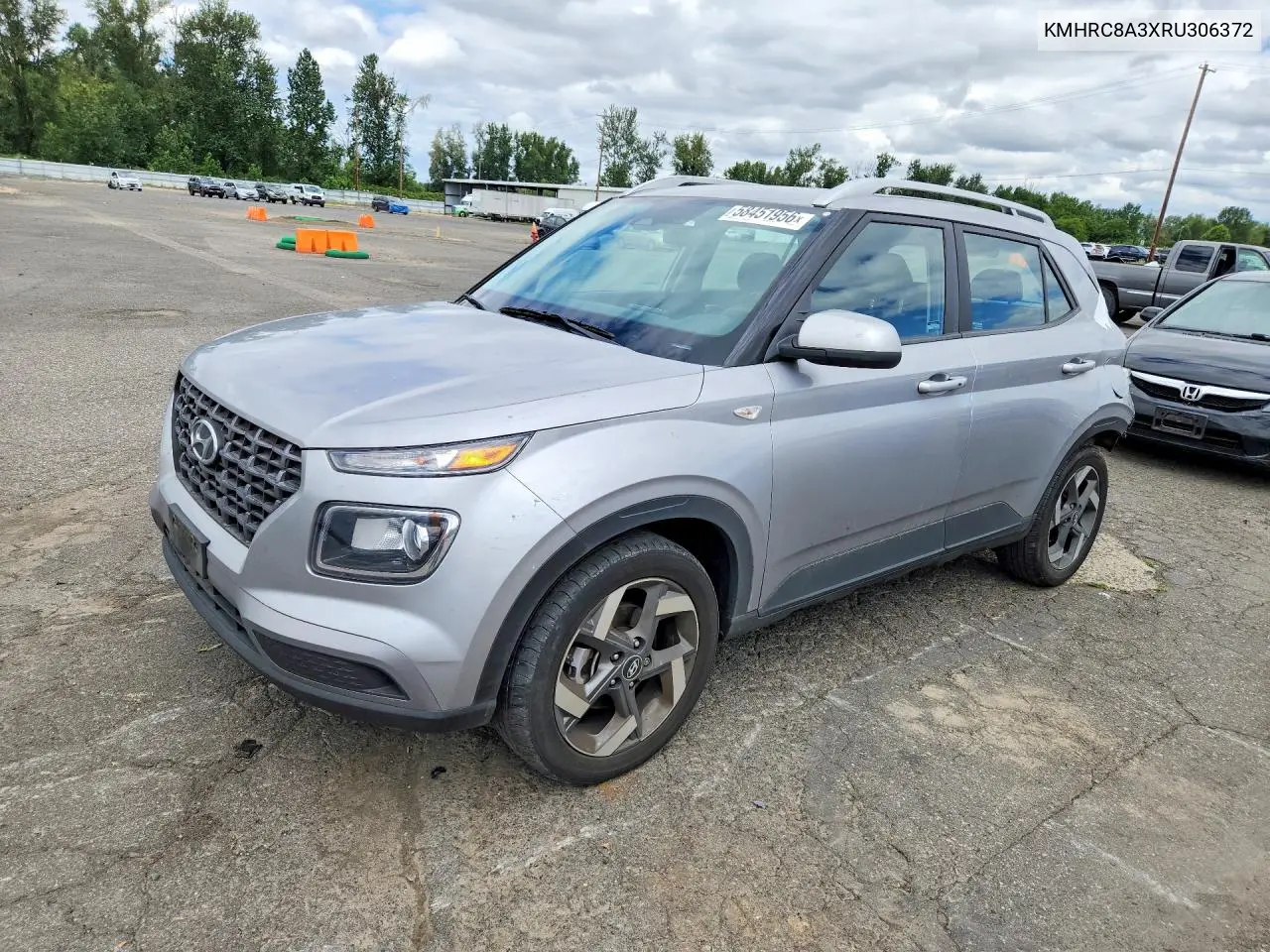 2024 Hyundai Venue Sel VIN: KMHRC8A3XRU306372 Lot: 58451956
