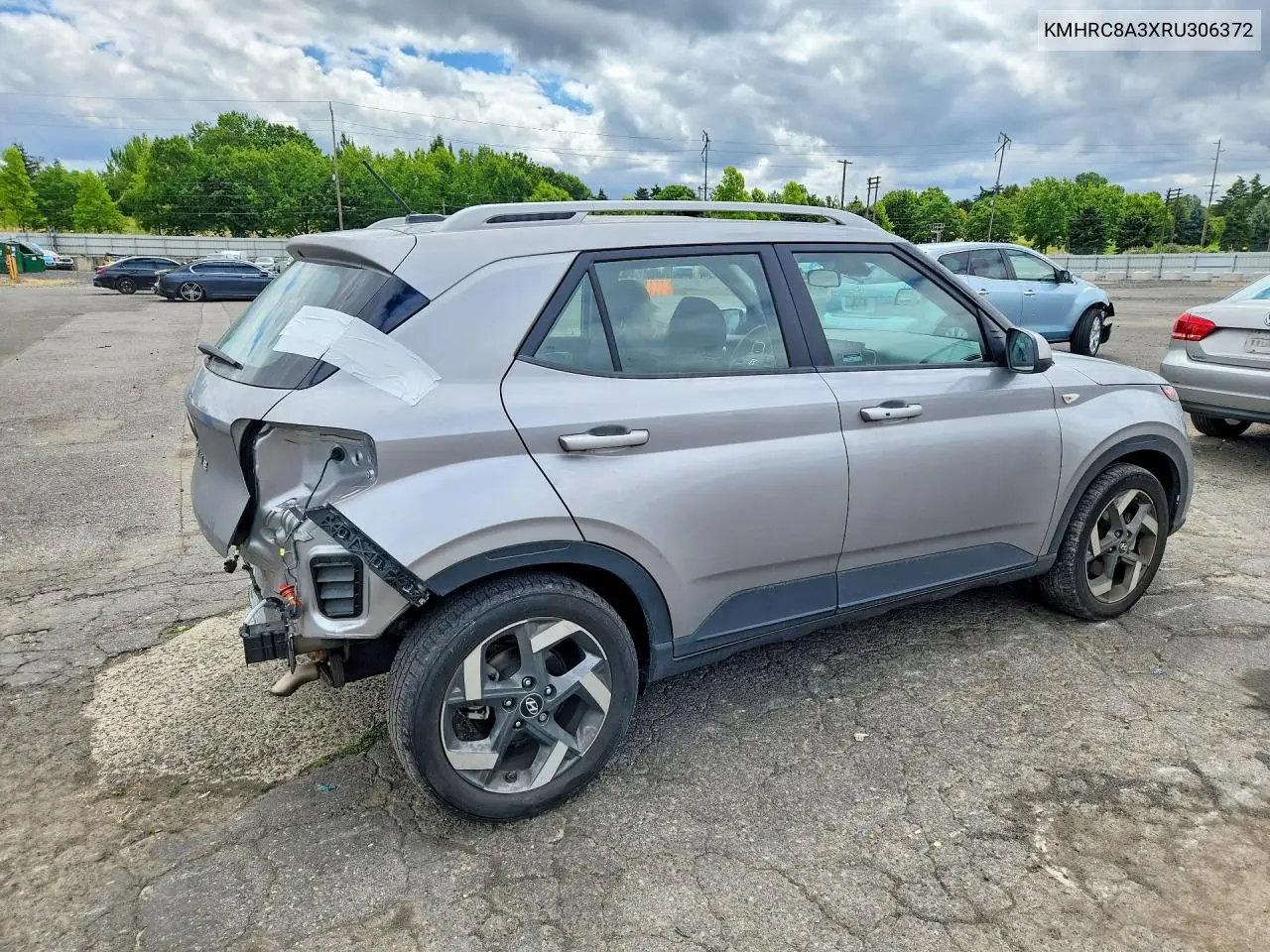 2024 Hyundai Venue Sel VIN: KMHRC8A3XRU306372 Lot: 58451956