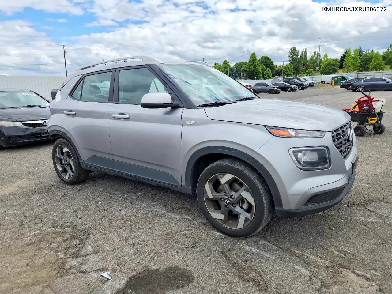 2024 Hyundai Venue Sel VIN: KMHRC8A3XRU306372 Lot: 58451956