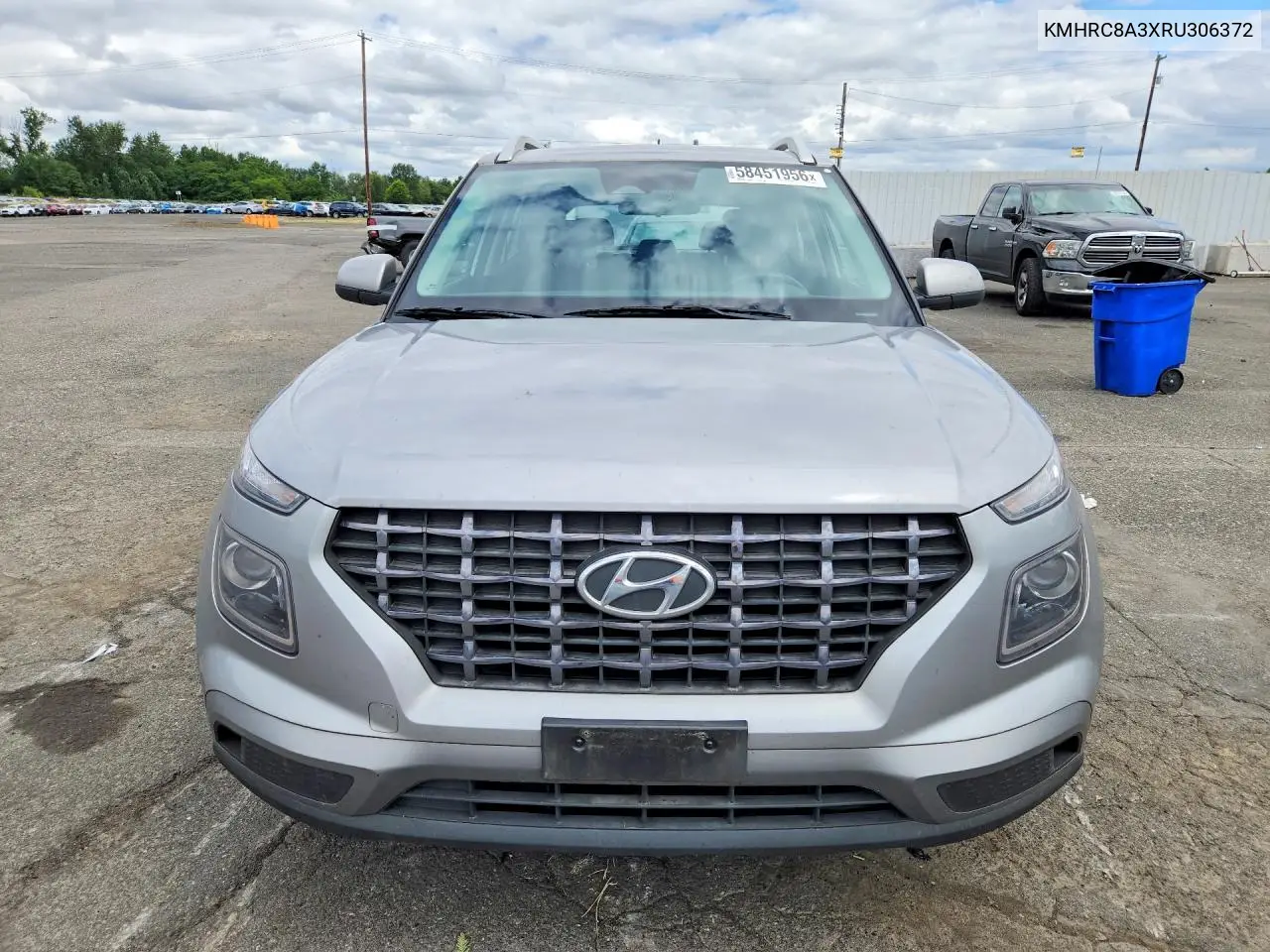 2024 Hyundai Venue Sel VIN: KMHRC8A3XRU306372 Lot: 58451956