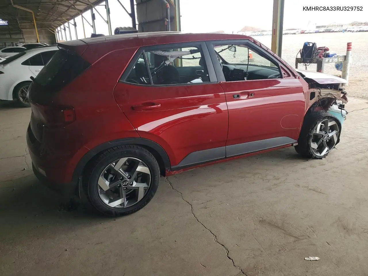 2024 Hyundai Venue Sel VIN: KMHRC8A33RU329752 Lot: 58575076