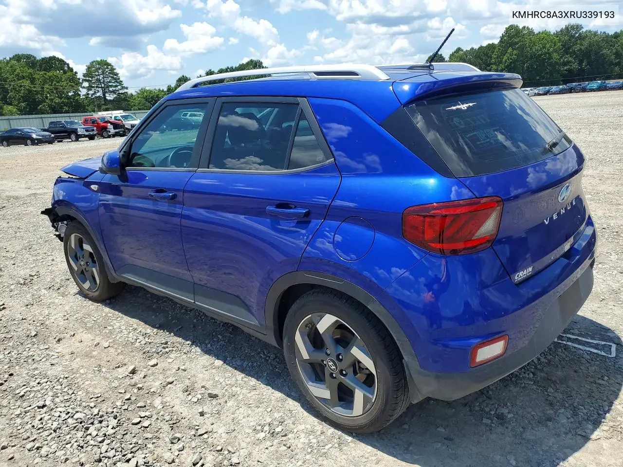 2024 Hyundai Venue Sel VIN: KMHRC8A3XRU339193 Lot: 58616216