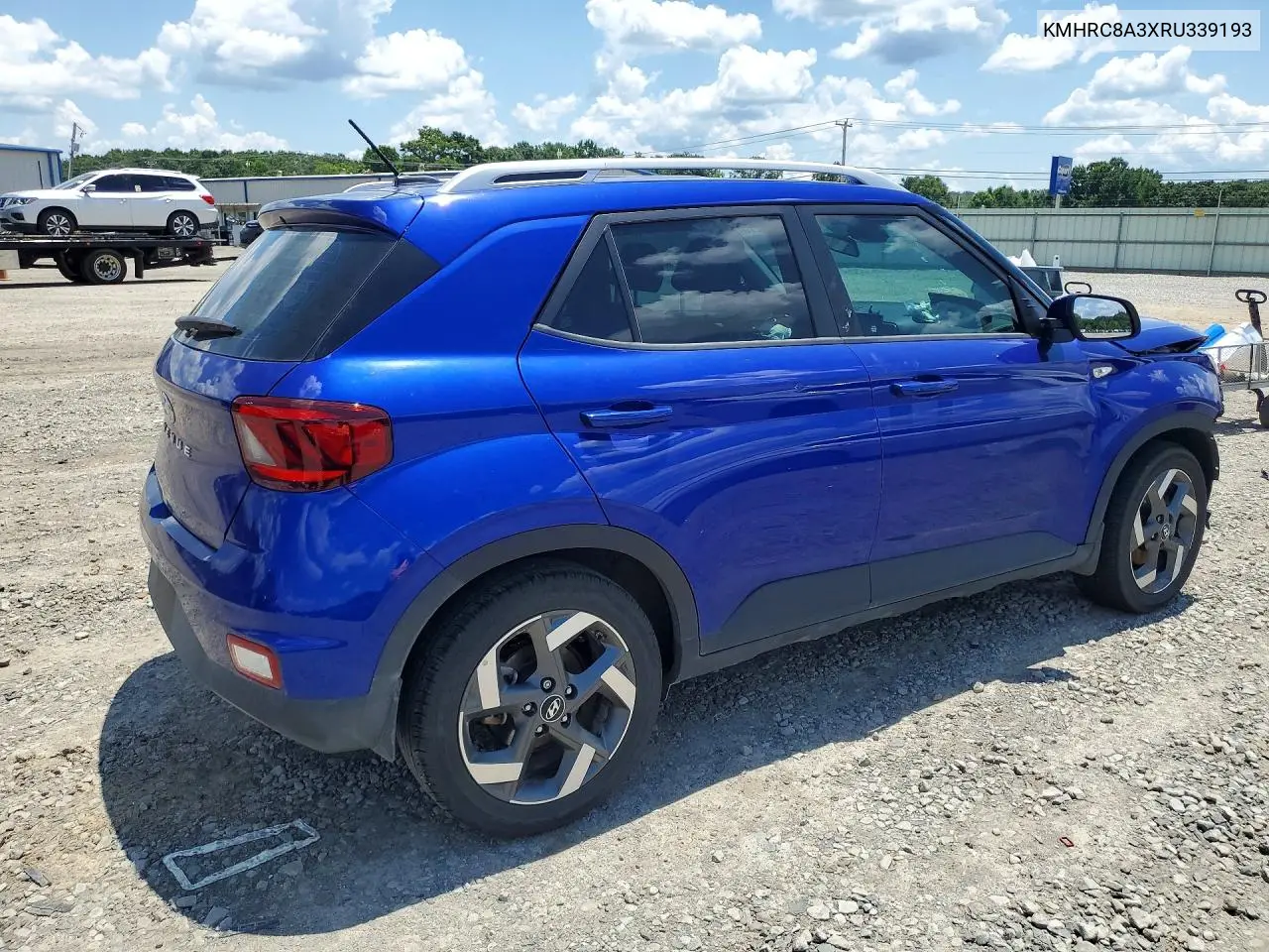 2024 Hyundai Venue Sel VIN: KMHRC8A3XRU339193 Lot: 58616216