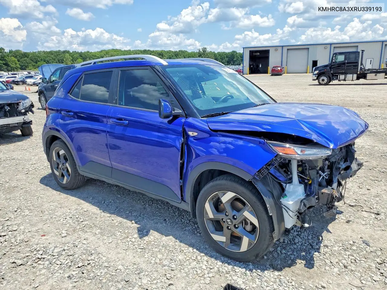 2024 Hyundai Venue Sel VIN: KMHRC8A3XRU339193 Lot: 58616216