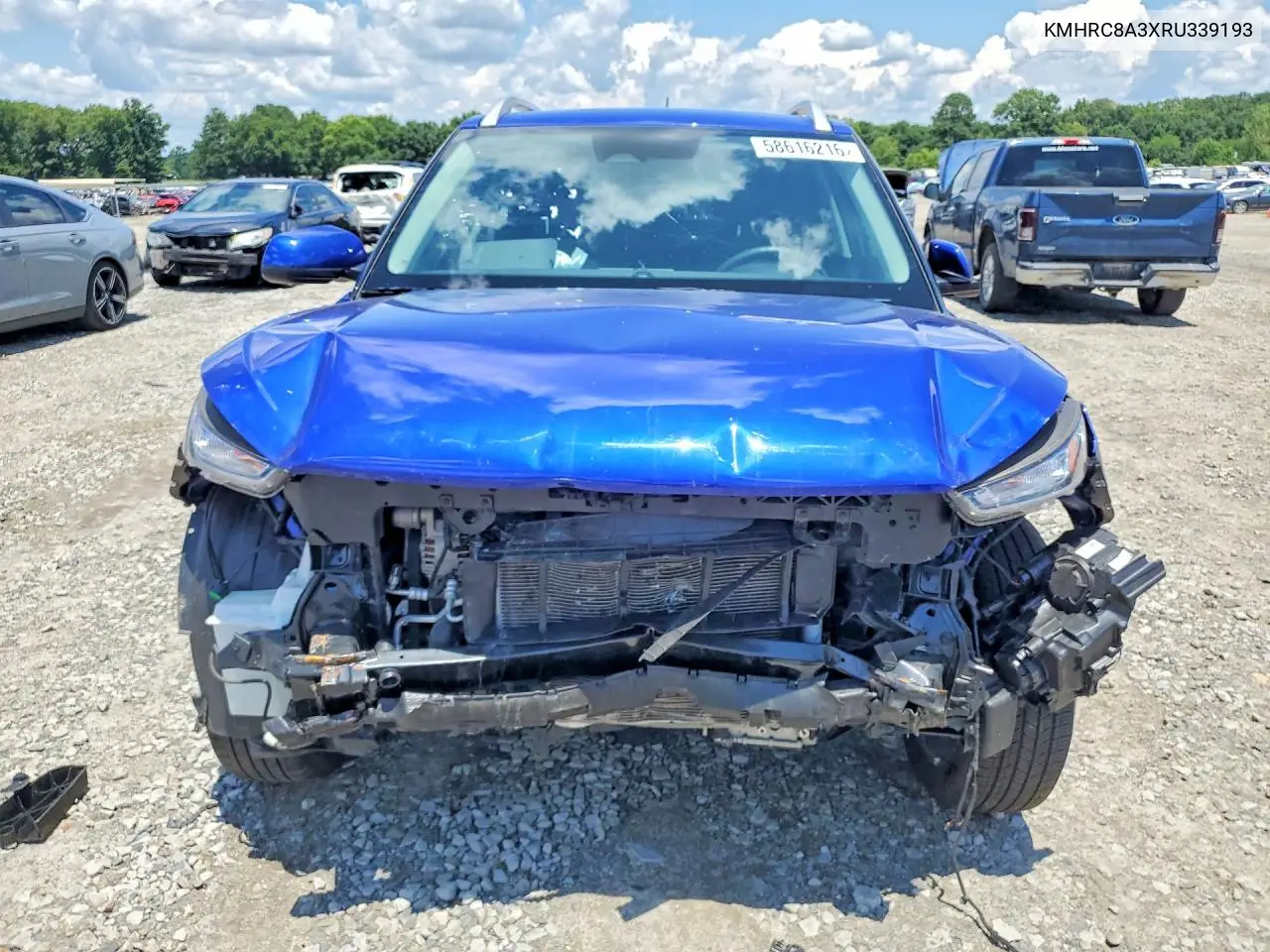 2024 Hyundai Venue Sel VIN: KMHRC8A3XRU339193 Lot: 58616216