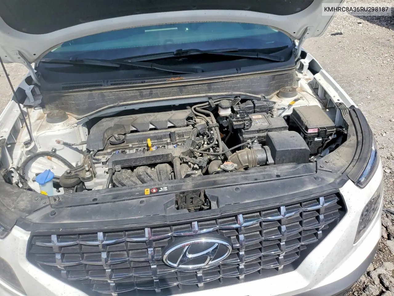 2024 Hyundai Venue Sel VIN: KMHRC8A36RU298187 Lot: 58787826