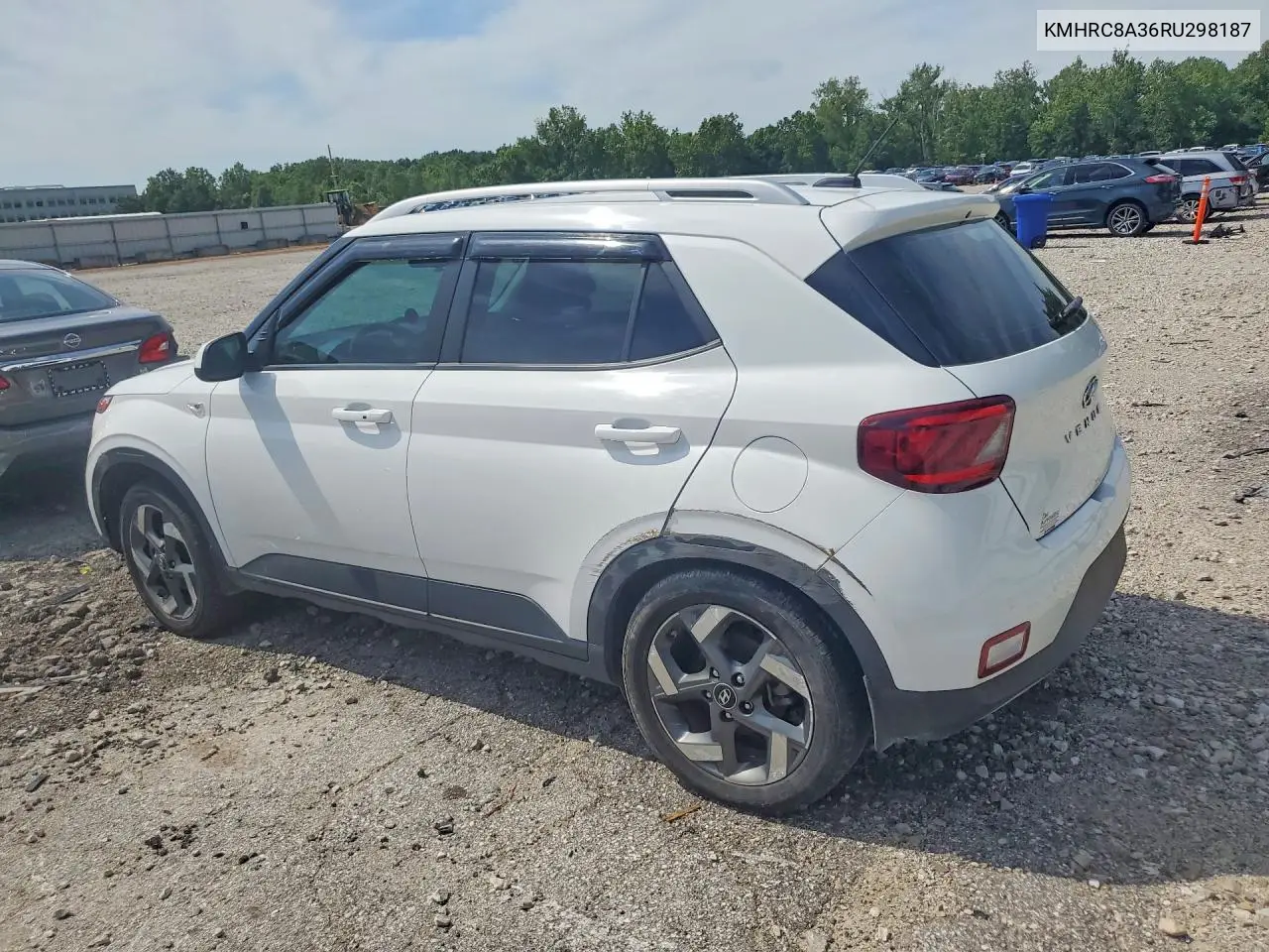 2024 Hyundai Venue Sel VIN: KMHRC8A36RU298187 Lot: 58787826