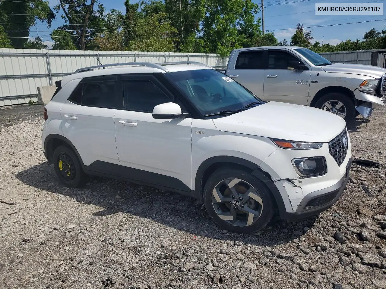 2024 Hyundai Venue Sel VIN: KMHRC8A36RU298187 Lot: 58787826