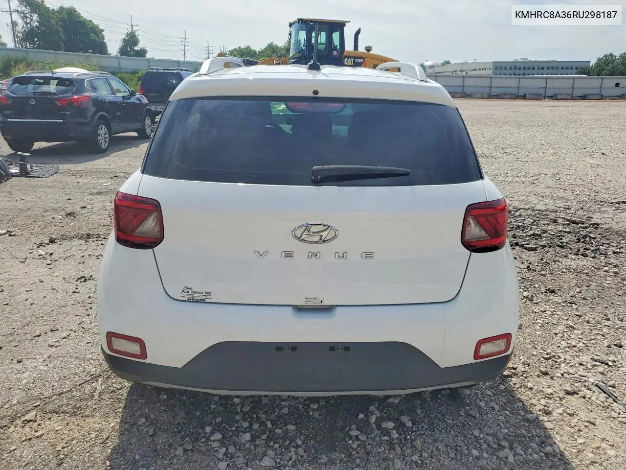 2024 Hyundai Venue Sel VIN: KMHRC8A36RU298187 Lot: 58787826