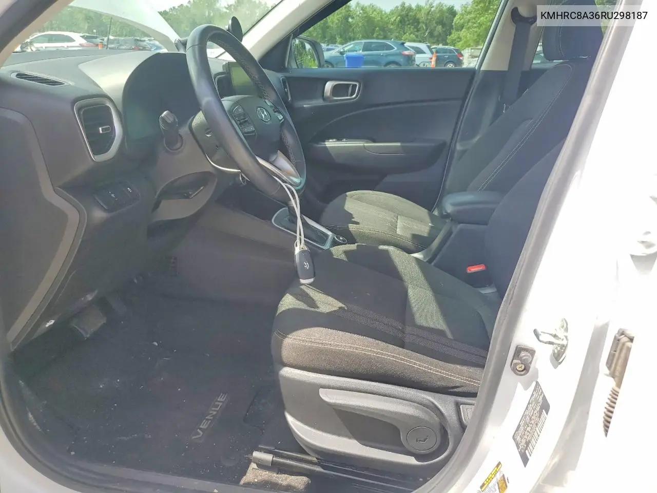 2024 Hyundai Venue Sel VIN: KMHRC8A36RU298187 Lot: 58787826