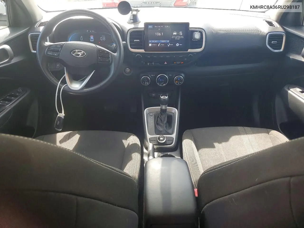 2024 Hyundai Venue Sel VIN: KMHRC8A36RU298187 Lot: 58787826