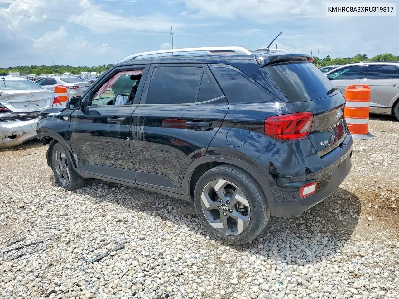2024 Hyundai Venue Sel VIN: KMHRC8A3XRU319817 Lot: 59604956